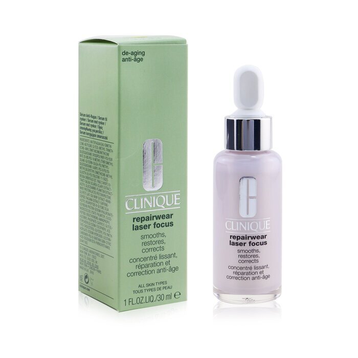 CLINIQUE REPAIRWEAR LASER FOCUS SMOOTHS, RESTORES, CORRECTS 30ml