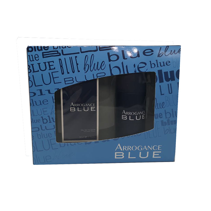 ARROGANCE BLUE COFFRET EAU DE TOILETTE 30 ML + DEODORANTE 150 ML
