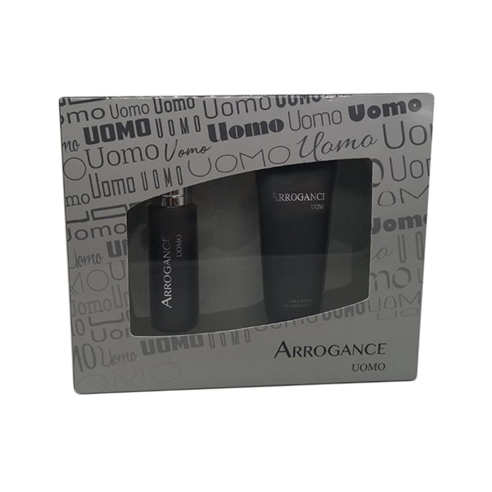 ARROGANCE UOMO COFFRET EAU DE TOILETTE 30 ML VAPO + HAIR & BODY SHAMPOO 100 ML