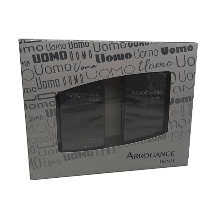 ARROGANCE UOMO COFFRET EAU DE TOILETTE 30 ML VAPO + AFTER SHAVE SPRAY 30 ML