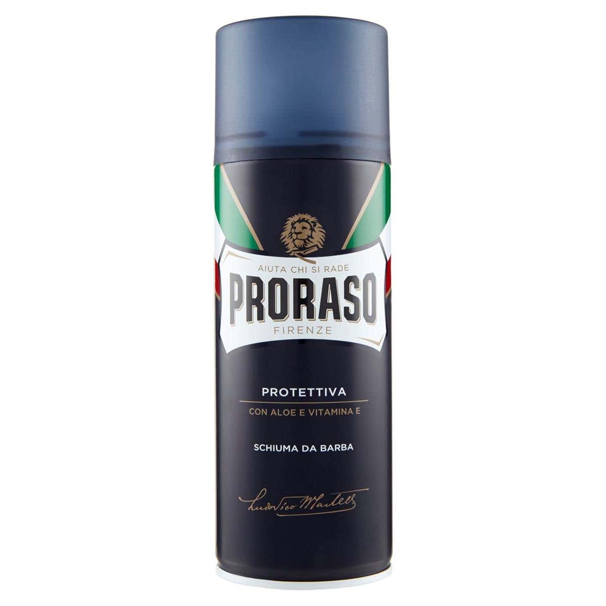 PRORASO SCHIUMA DA BARBA PROTETTIVA CON ALOE E VITAMINA E 400 ML