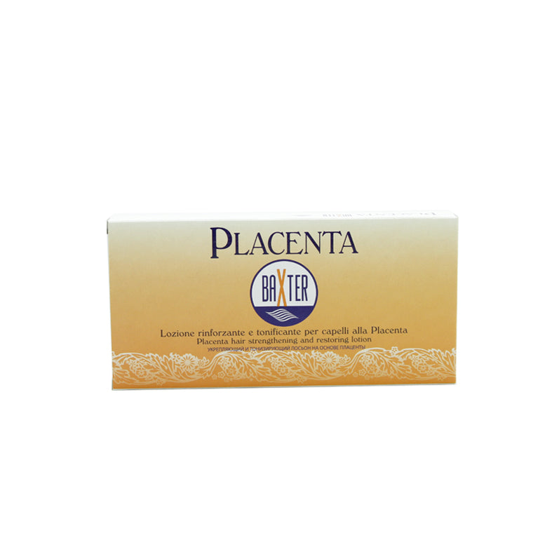 Baxter Lozione rinforzante e tonificante per capelli alla placenta 10x10ml