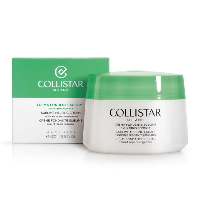 Collistar Speciale Corpo Perfetto Maxi taglia Crema Fondente Sublime Con Olio di Nocciola Italiana -nutre ripara rigenera- per pelli molto secche 400 ml