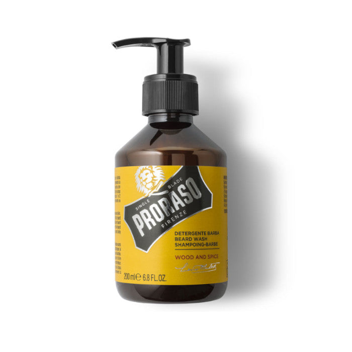 PRORASO WOOD AND SPICE DETERGENTE BARBA 200 ML