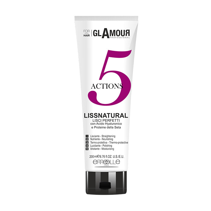 Glamour 5 Action Lissnatural Lisci Perfetti 200ml