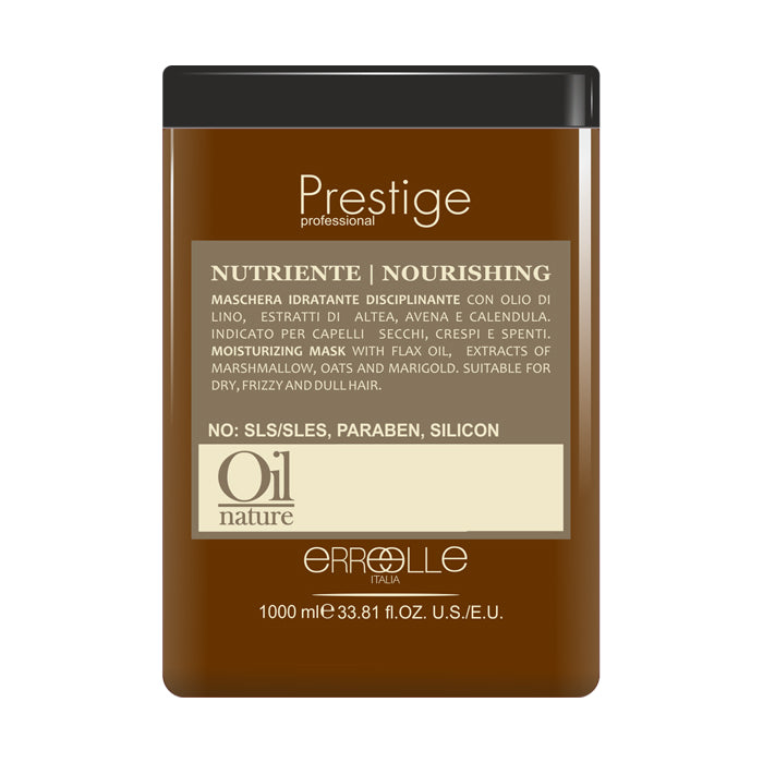 Prestige Oil Nature Maschera Capelli Secchi e Crespi 1000 ml