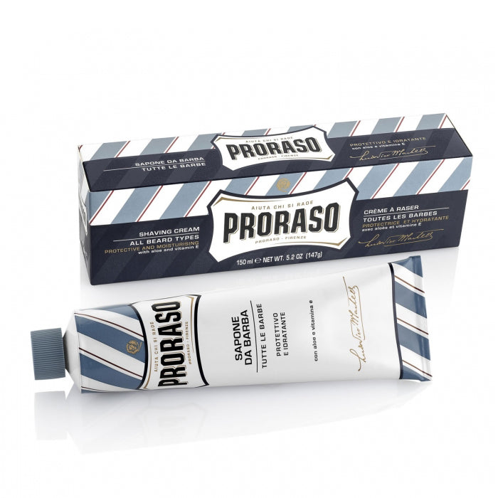 Proraso Sapone da Barba   Protettivo e Idratante con Aloe e Vitamine E 150 ml