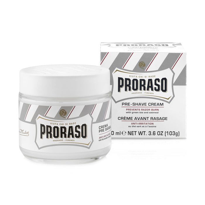 Proraso Crema Pre-dopo Barba  Anti-irritazione al Te' Verde e Avena 100 ml