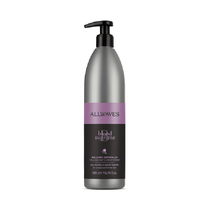 Allwaves Blond Supreme – Balsamo antigiallo 500 ml
