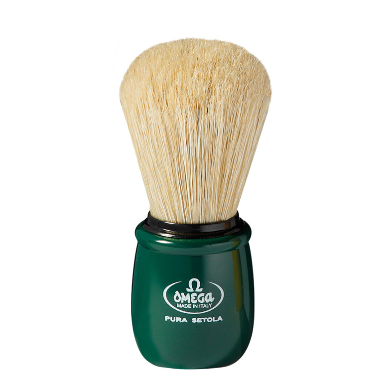 Omega 10051 Pennello da barba in pura setola