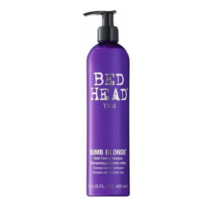 Tigi Bed Head Dumb Blonde Violet Toning Shampoo con pigmenti viola  400 ml
