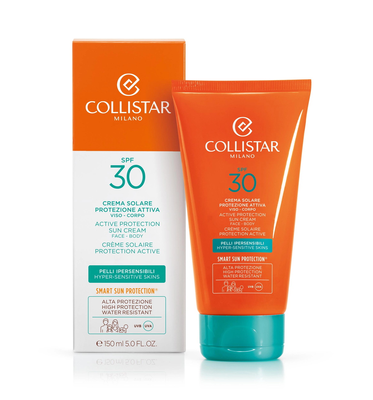 Collistar Solare Protezione Attiva Pelli Sensibili SPF 30 150ml