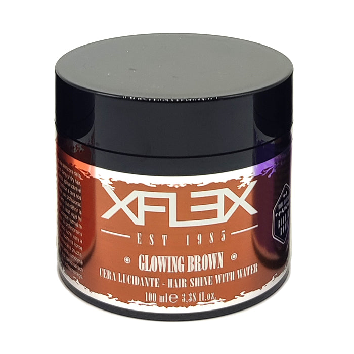 XFLEX GLOWING BROWN HAIR WAX 100 ml