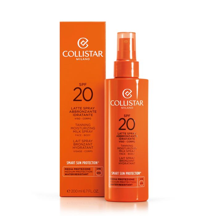 Collistar latte spray abbronzante viso-corpo SPF 20 200 ml
