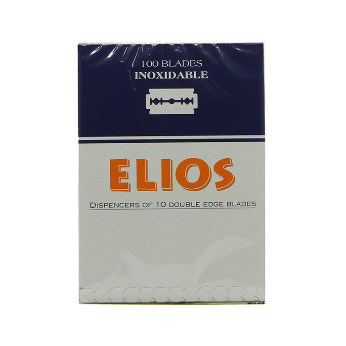 Elios lame da barba professionali  cf 100 pz