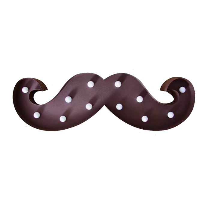 INSEGNA LUMINOSA MUSTACCI VINTAGE 33578