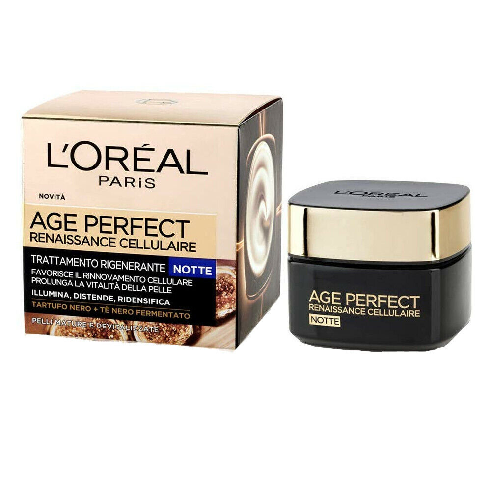 L'oréal Age Renaissance Cellulaire Crema Viso Ricostituente Notte 50ml