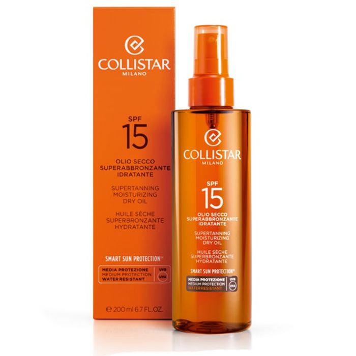 Collistar Olio Secco Superabbronzante Idratante SPF 15 200 ml