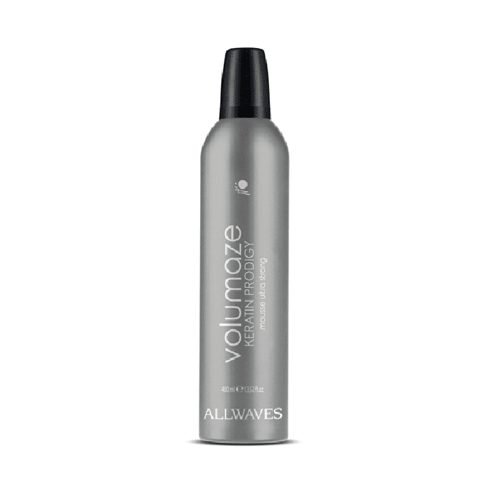 Allwaves Volumaze – Keratin Prodigy  Mousse volumizzante 400 ML