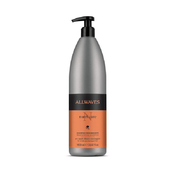 Allwaves  Nutri Care – Shampoo rigenerante 1000 ml