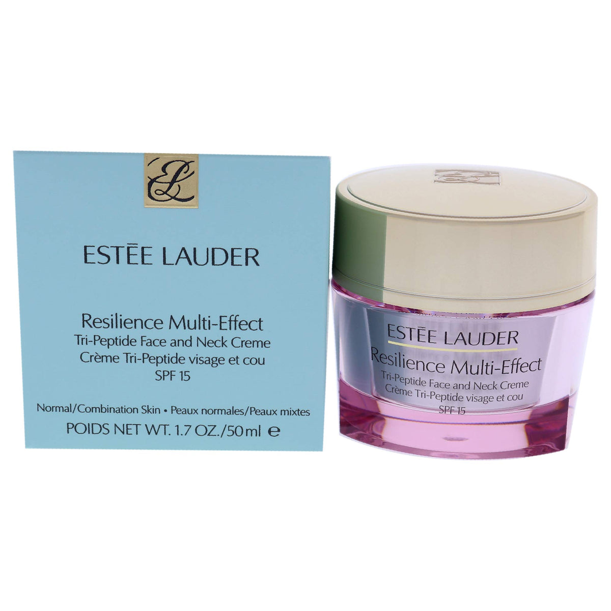 Estee Lauder Resilience Multi-Effect Tri-Peptide Face and Neck Creme SPF 15 - pelle arida 50ml