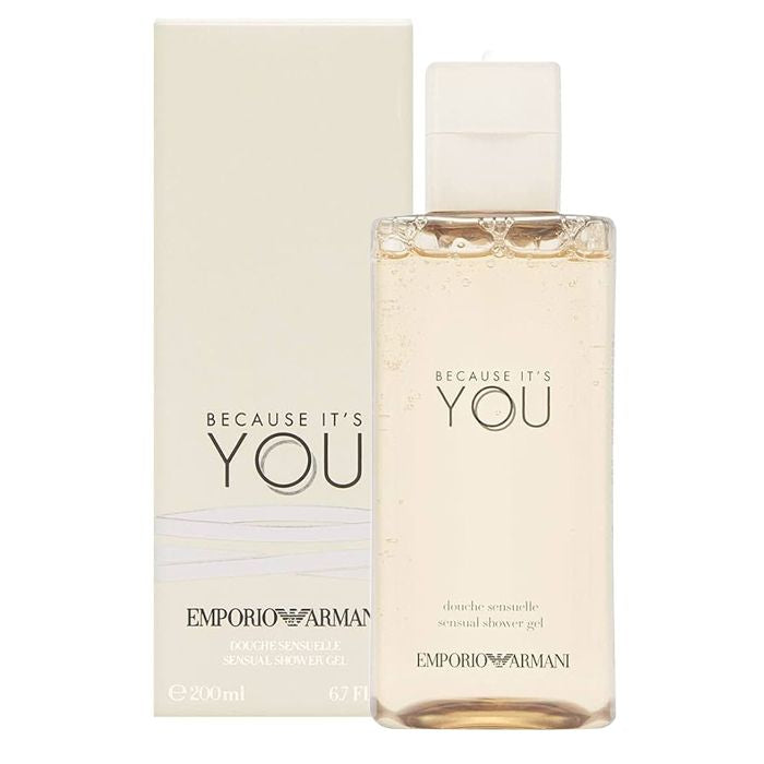 Emporio Armani Because It's You Sensual Shower Gel gel doccia donna 200 ml