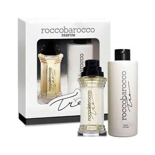  Cofanetto ROCCOBAROCCO Tre Eau de Parfum 100ml + Body Lotion 200ml, fig. 1 